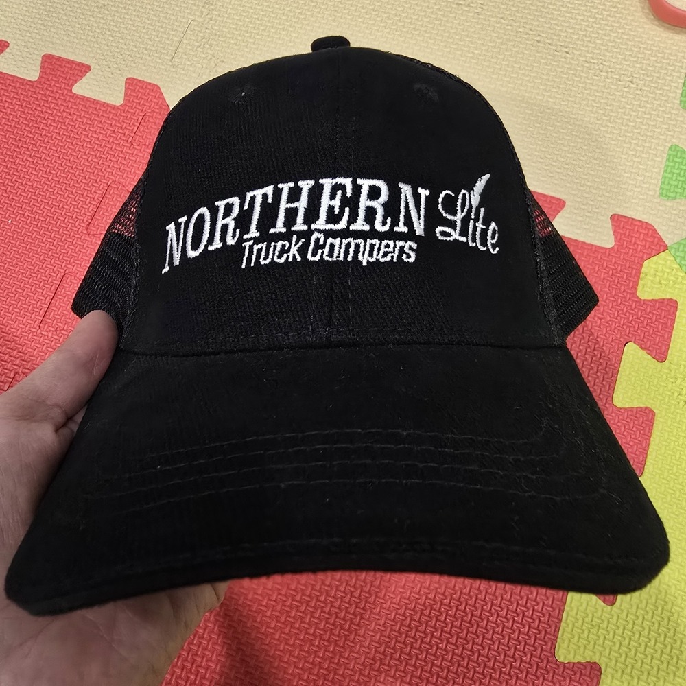 Northern Lite Truck Campers Hat Black Trucker Cap Finn Design Germany‎ Snapback